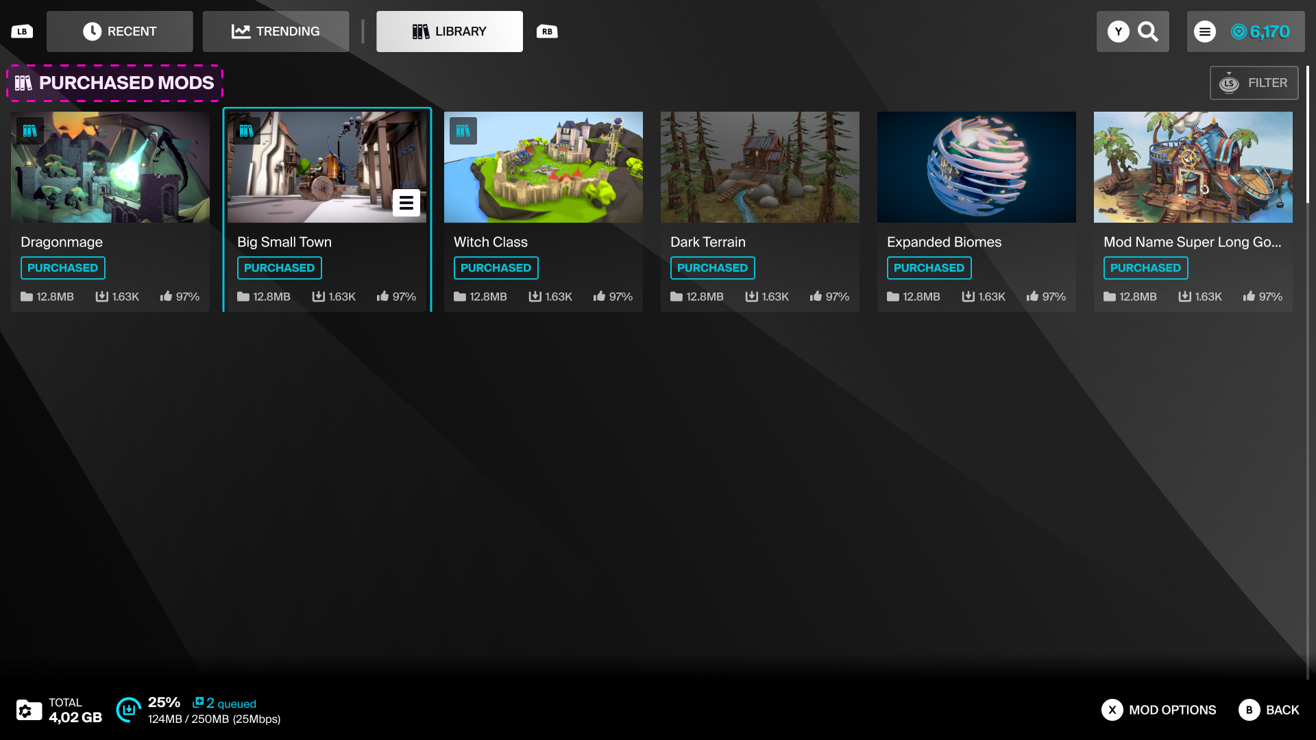 marketplace features