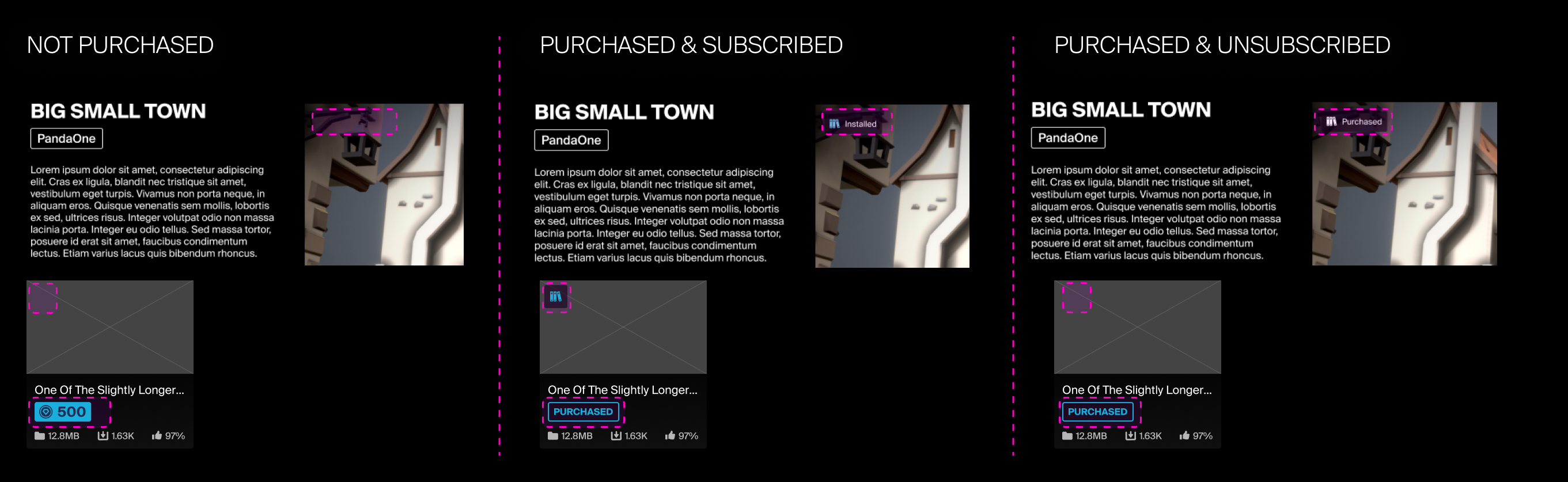 marketplace features