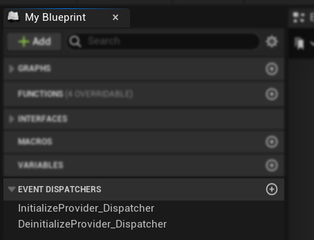 Initialize and deinitialize provider dispatchers