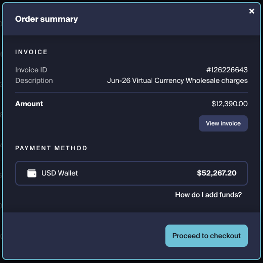 Invoice Pay Flow