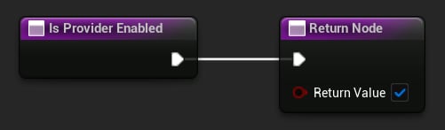 IsProviderEnabled implementation