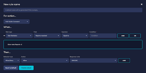 Rules Engine UI