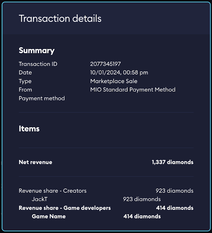Transaction Example